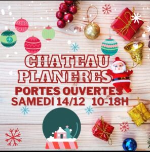 Noos vous attendons nombreux à nos Grandes Portes Ouvertes de Noël ce samedi 14 Décembre 2024. Invitation gratuite